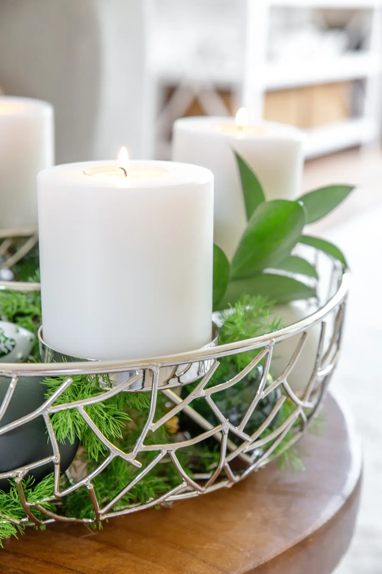 2er-Set Dauerkerze Cornelius (Höhe 9 cm, Ø 8 cm), hitzebeständig bis 90°