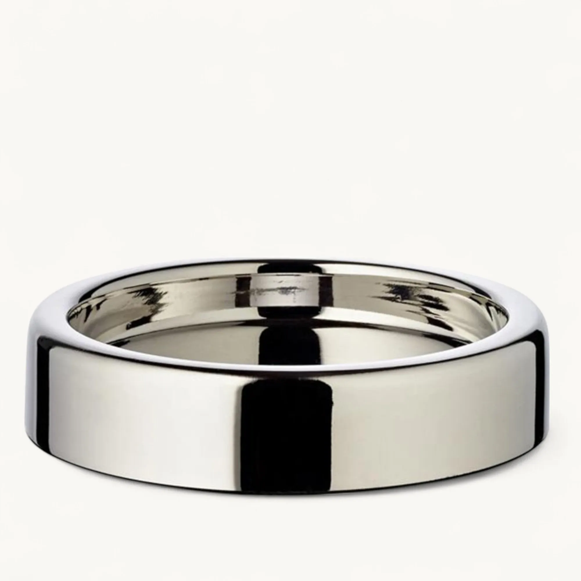 2er-Set Kerzenständer Sanremo (ø 10 cm), vernickelt, für Stumpenkerzen ø 8 cm